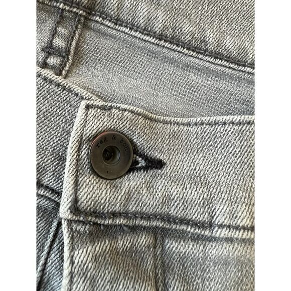 RAG AND BONE standard issue fit 2 slim leg in IRON pants M1223K302 MSRP $280 - Picture 5 of 9